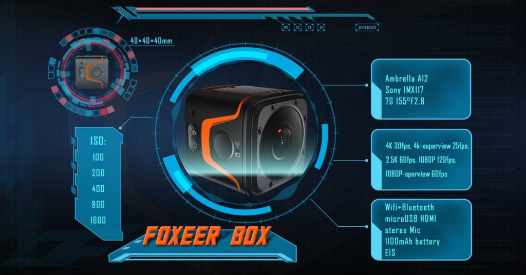 Foxeer 4k Box Cam HD Drone Camera