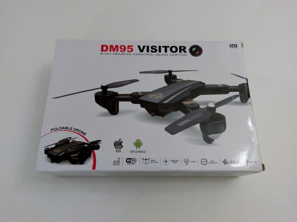 DM95 Visitor Foldable FPV Drone Review